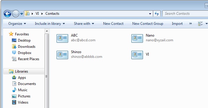 How To Convert Windows Contact To Csv Or Vcard Vcf Reveal That