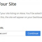 Claim your site to Alexa