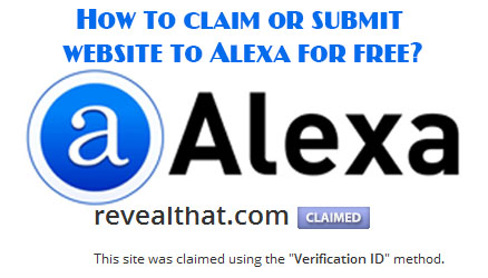 How to claim or submit website to Alexa for free