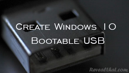 create windows 10 bootable usb