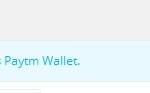 Money Sent Sucessfully to Paytm Wallet