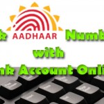 Link Aadhaar Number with Bank Account Online