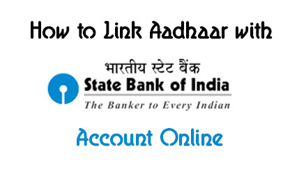 Link Aadhaar with SBI Bank Account Online