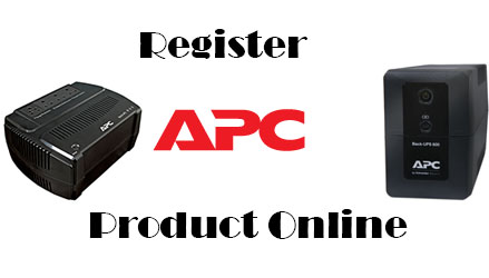 Register APC Product Online