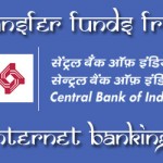 Transfer Funds from Central Bank of India Internet Banking