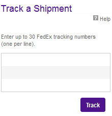 Track a Shipment