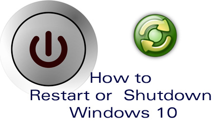 How to Restart or Shutdown Windows 10
