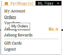 Jabong Orders
