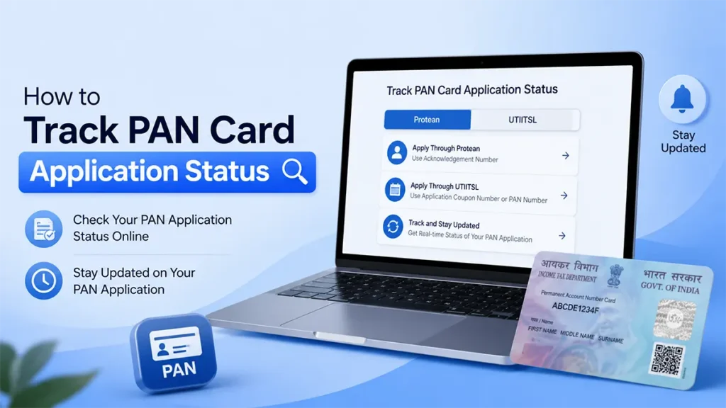 Track PAN Card Application Status Online