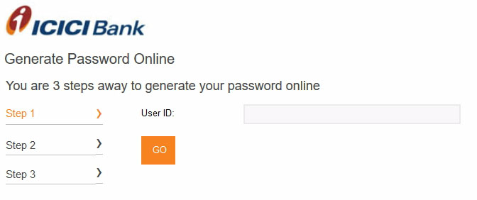 Step 1 Generate Password Online