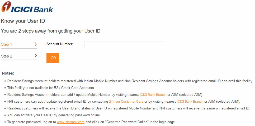 Step 1 Know Your User ID