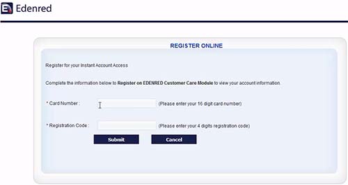 Register Edenred Online