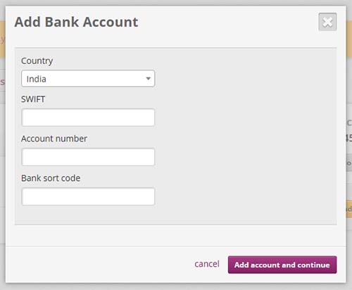 Skrill Add Bank Account