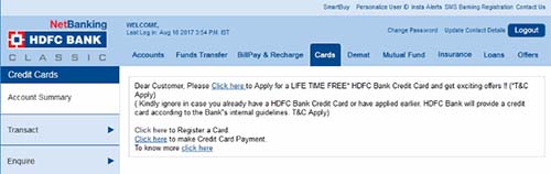 HDFC Cards