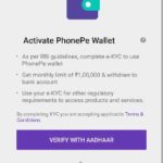PhonePe Complete KYC