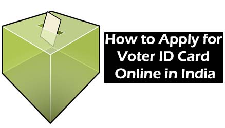 Apply for Voter ID Card Online in India