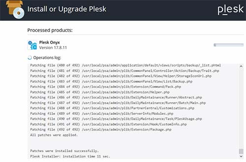 PHP install Logs