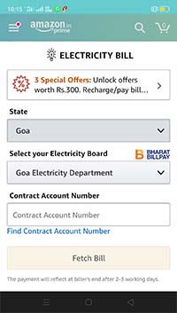 Amazon App Electricity