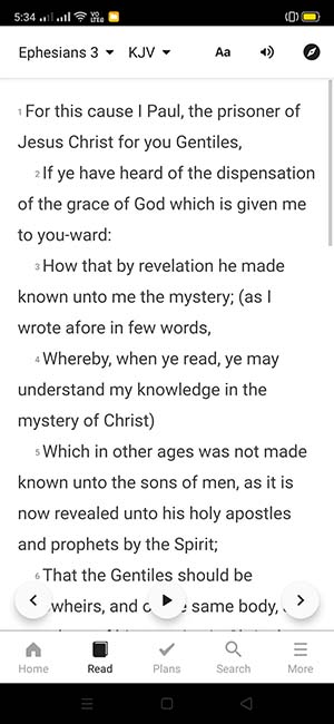 other bible version for opensong