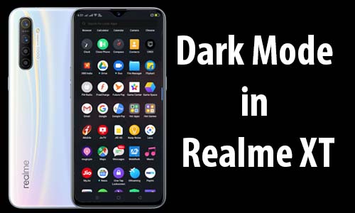 Dark Mode in Realme XT