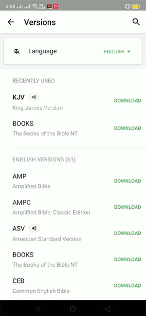 Download Button Bible App