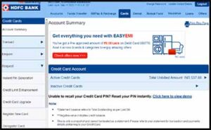 Upgrade HDFC Credit Card - Complete Process » Reveal That