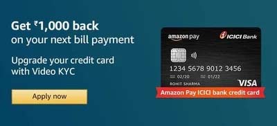 Upgrade Amazon Pay ICICI Credit Card