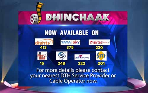 Dhinchaak Channel Availability
