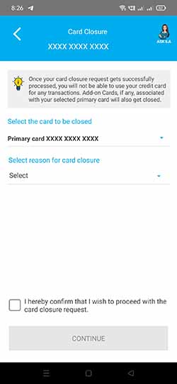 Card Closure