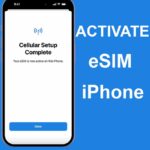 Activate eSIM on iPhone