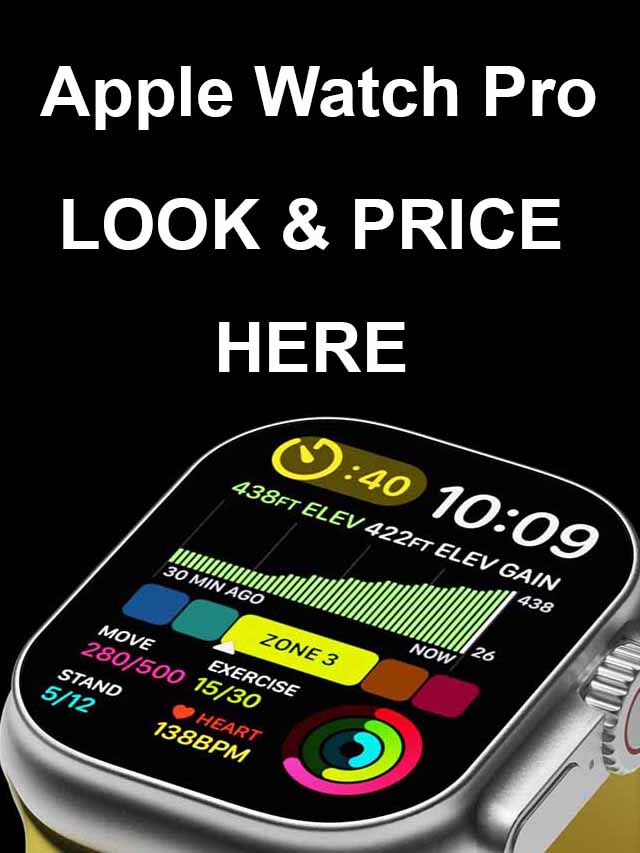 Apple Watch Pro Look & Price Revealed Before Launch » Reveal That