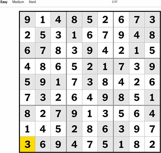 Sudoku Easy 240922