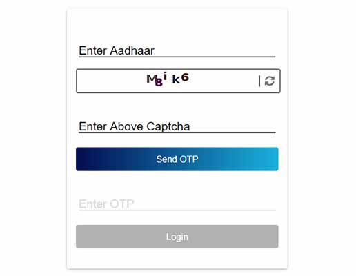 myAadhaar Login