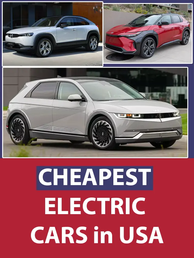what is the cheapest electric car in the us