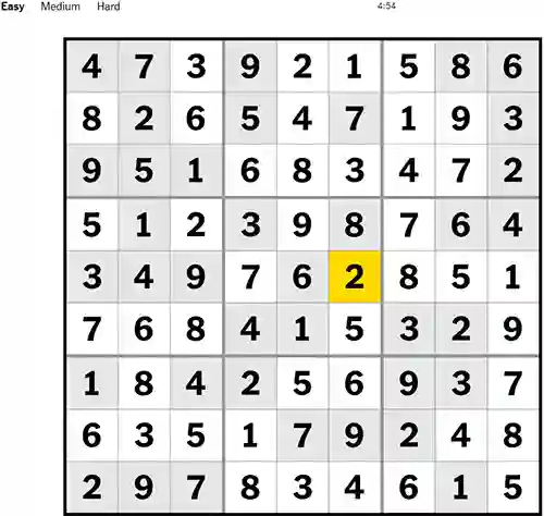 NYT Sudoku Easy 271122