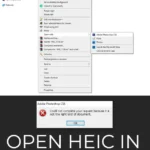 Open HEIC
