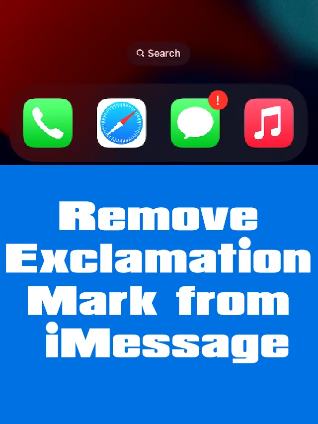 Remove Exclamation Mark From IMessage Reveal That remove-exclamation-mark-from-imessage-reveal-that