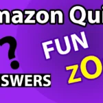 Amazon Quiz Funzone Answers