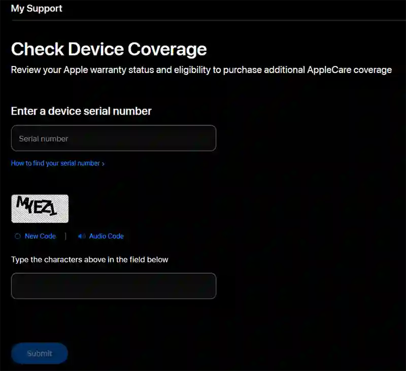 Check Device Coverage