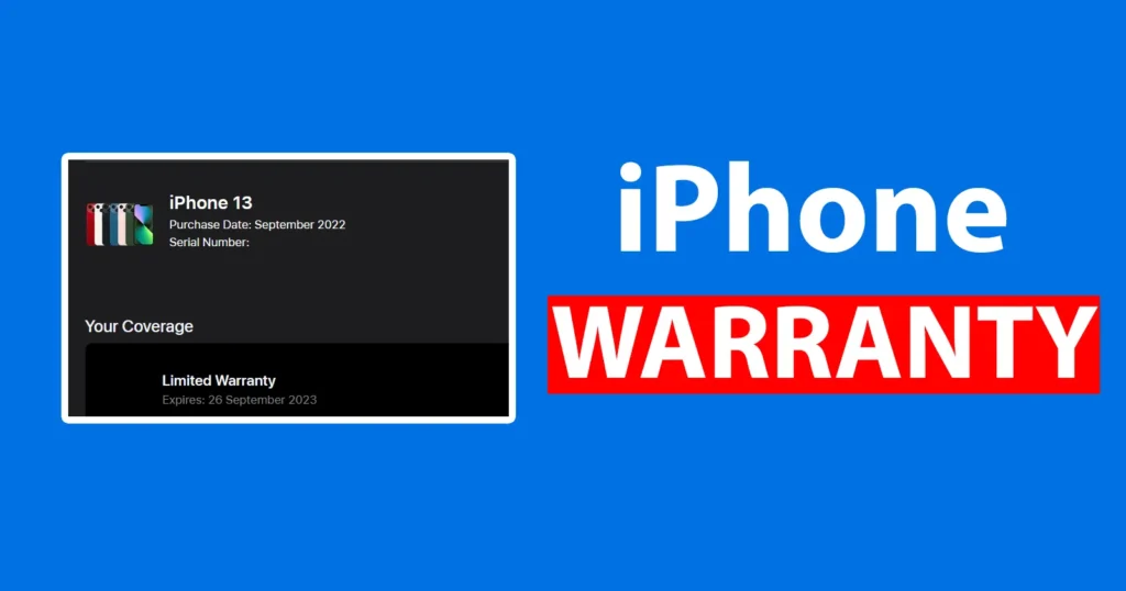 Check iPhone Warranty