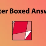 Letter Boxed Answers