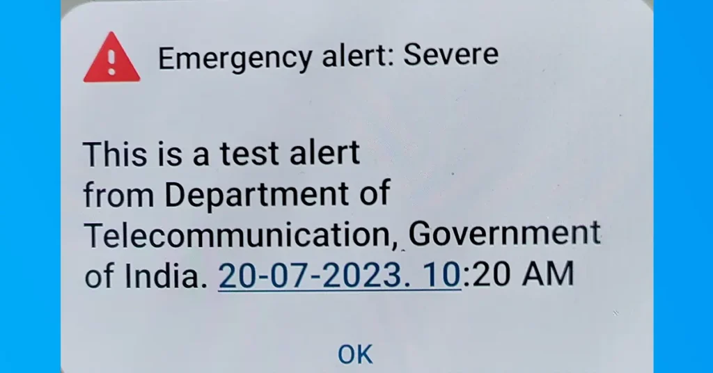 Emergency Alert Severe