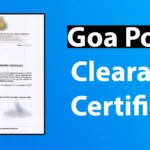 Goa Police Clearance Certificate
