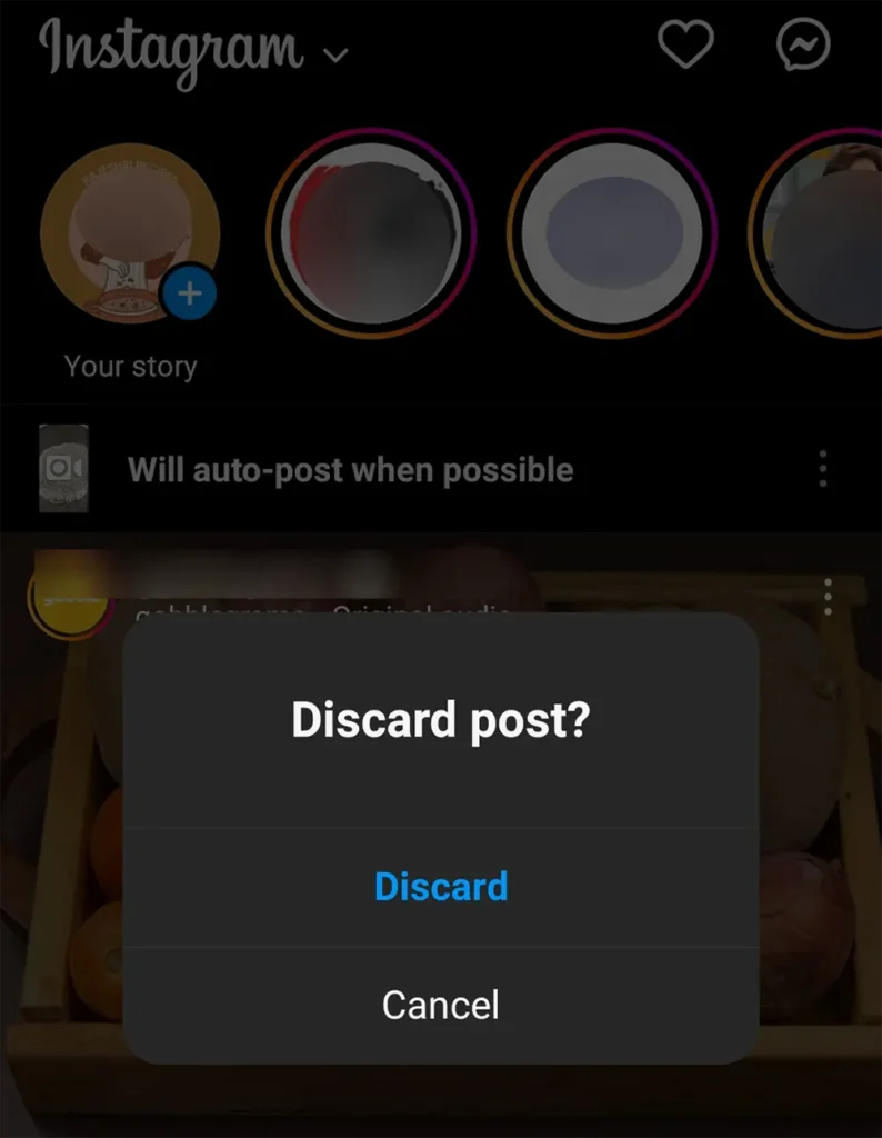 Discard Post