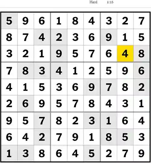 NYT Sudoku Hard 2nd August 2023