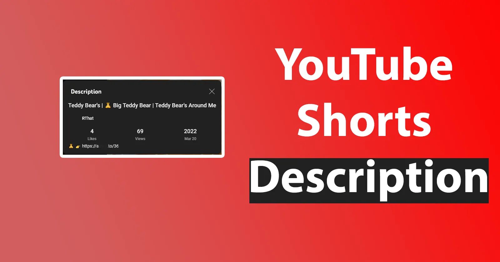 How to See Description in YouTube Shorts » Reveal That
