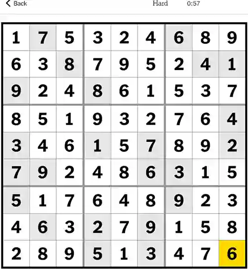 NYT Sudoku Hard 31st October 2023