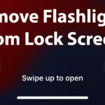 Remove Flashlight From Lock Screen on iPhone