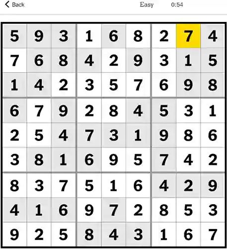 NYT Sudoku Answers Easy 29th December 2023