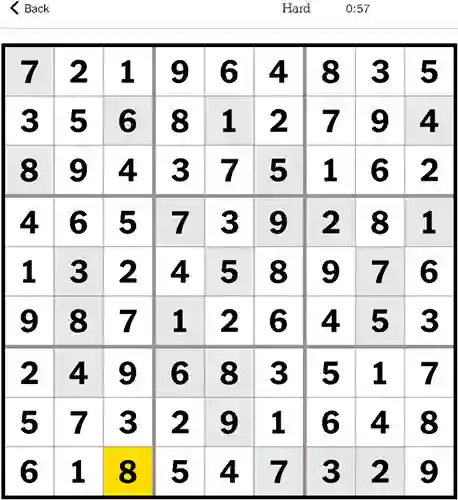 NYT Sudoku Hard 31st December 2023